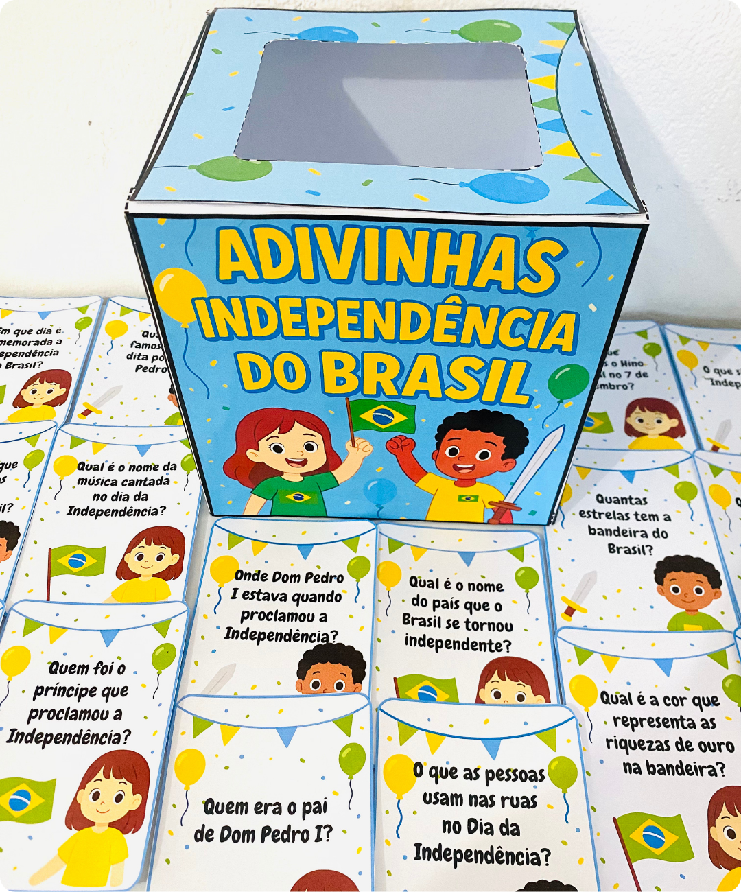 Jogo de adivinhas da Independência para imprimir — amostra 4: Quem pode utilizar