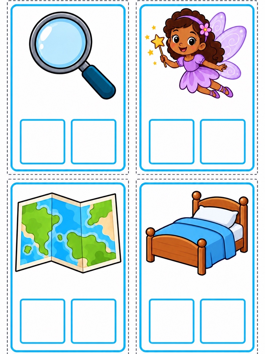 Jogo de Alfabetização com Sílabas Simples | Formar Palavras em PDF — amostra 4: Jogo de alfabetização em PDF com 12…