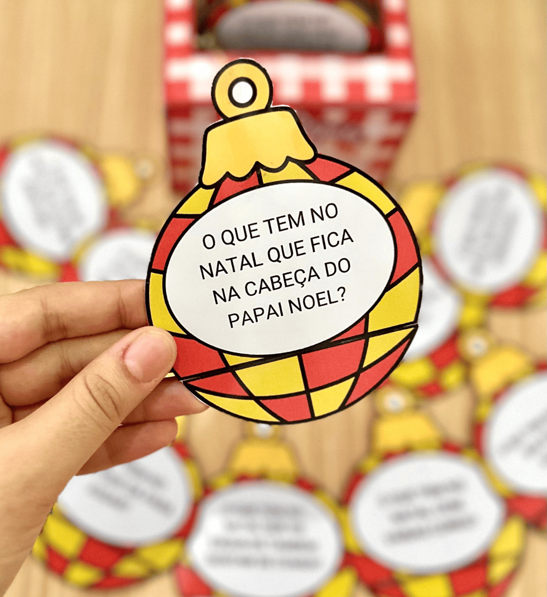 Jogo de perguntas de Natal: Pense Rápido para crianças — amostra 1: Jogo de perguntas de Natal para aprender brincando