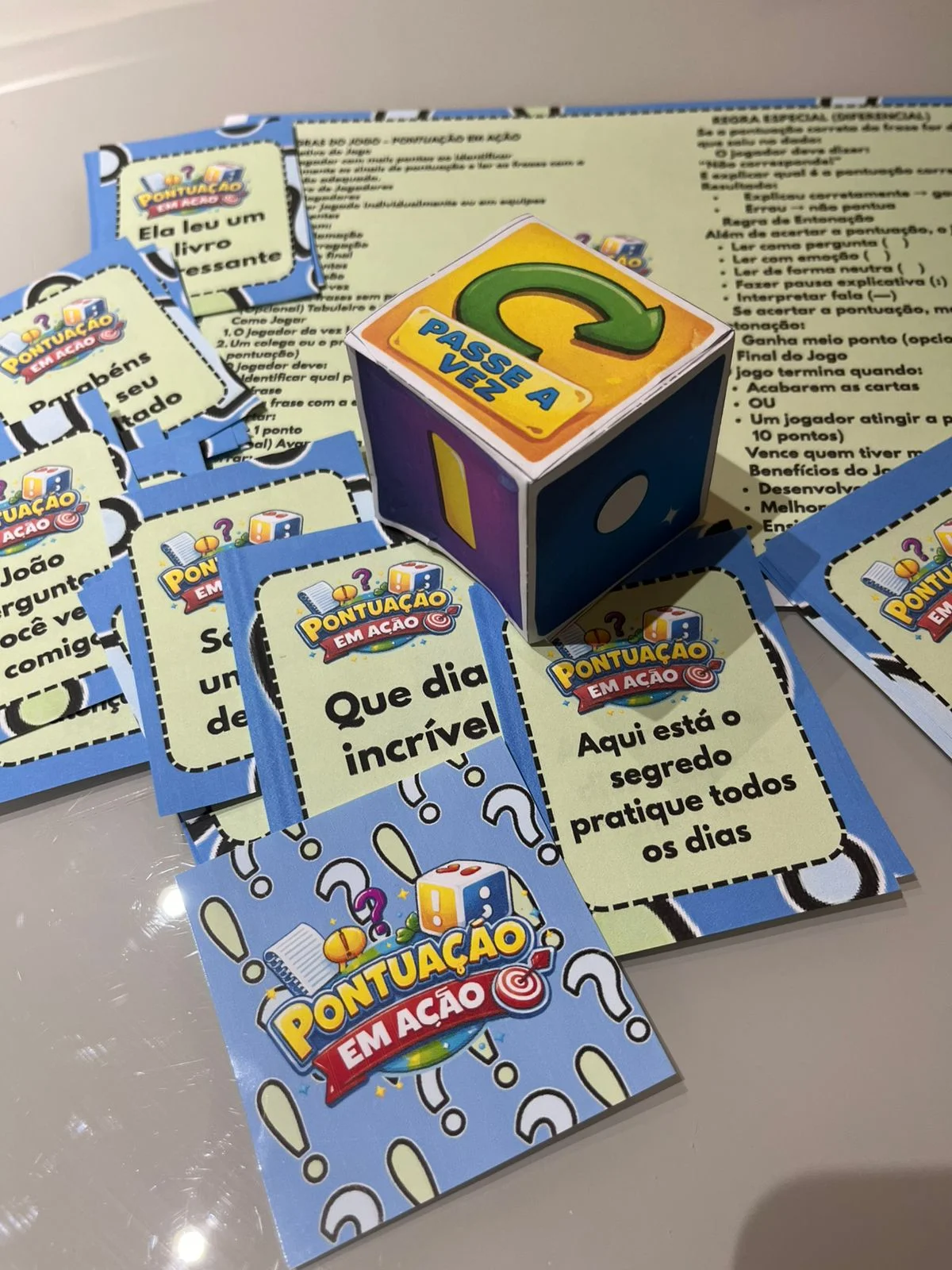 JOGO DE SINAIS DE PONTUAÇÃO- LINGUA PORTUGUESA- 3 AO 5 ANO — capa do material