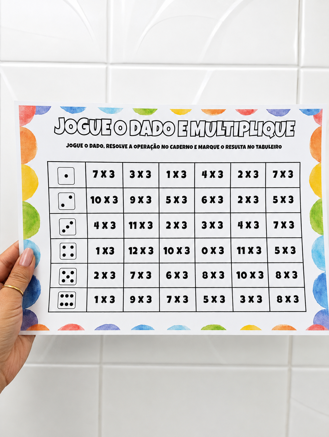 Jogo de tabuleiro: jogue o dado e multiplique+ plano de aula – Material Pedagógico — amostra 2: Sobre o JOGO DE TABULEIRO:… Jogo de tabuleiro: jogue o dado e multiplique+ plano de aula – Material Pedagógico — amostra 2: Sobre o JOGO DE TABULEIRO:…