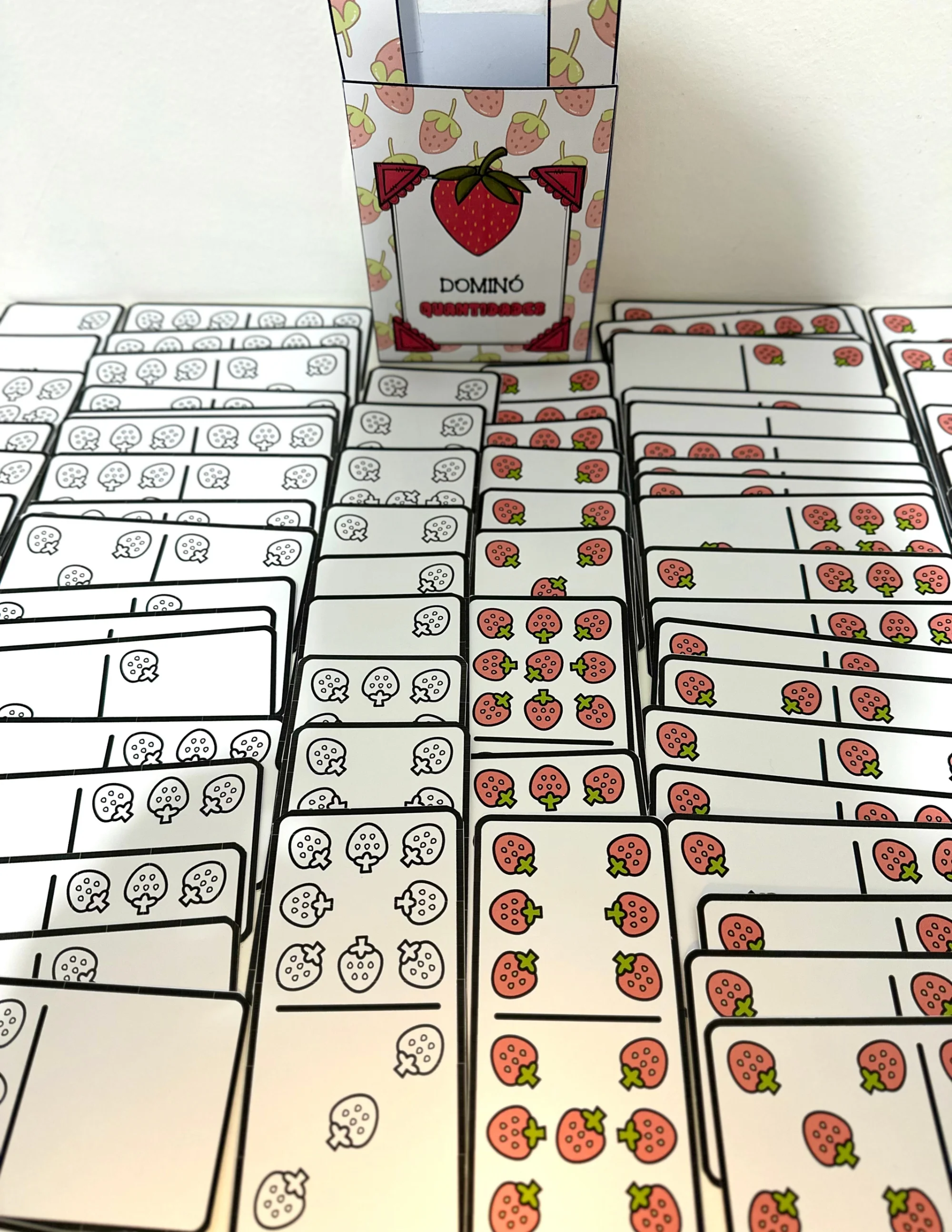 Jogo Dominó das Quantidades Educação Infantil — amostra 3: Dominó das Quantidades para trabalhar diversas habilidades com…