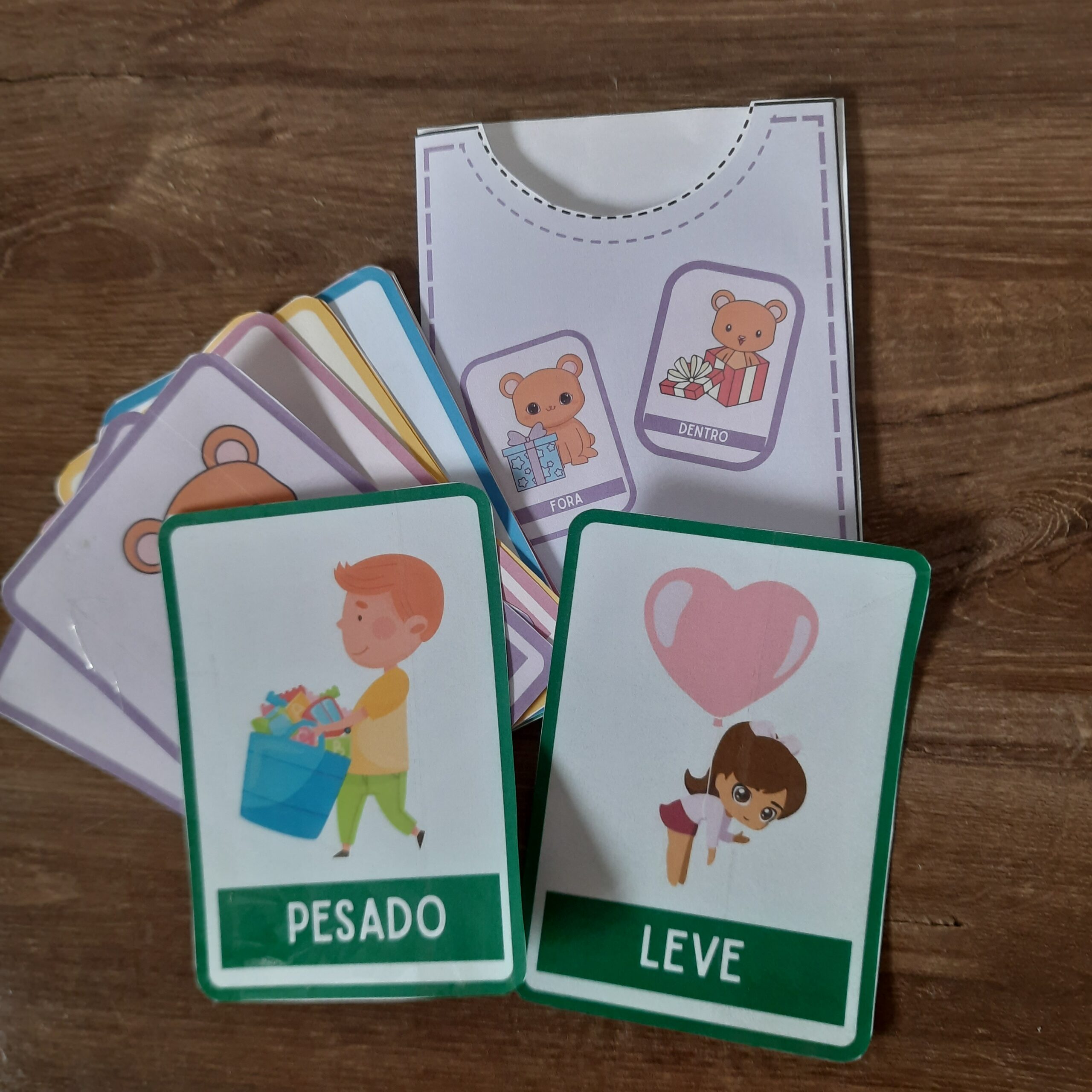 Jogo dos Opostos: cartões de antônimos para Educação Infantil — amostra 4: Para quem é indicado