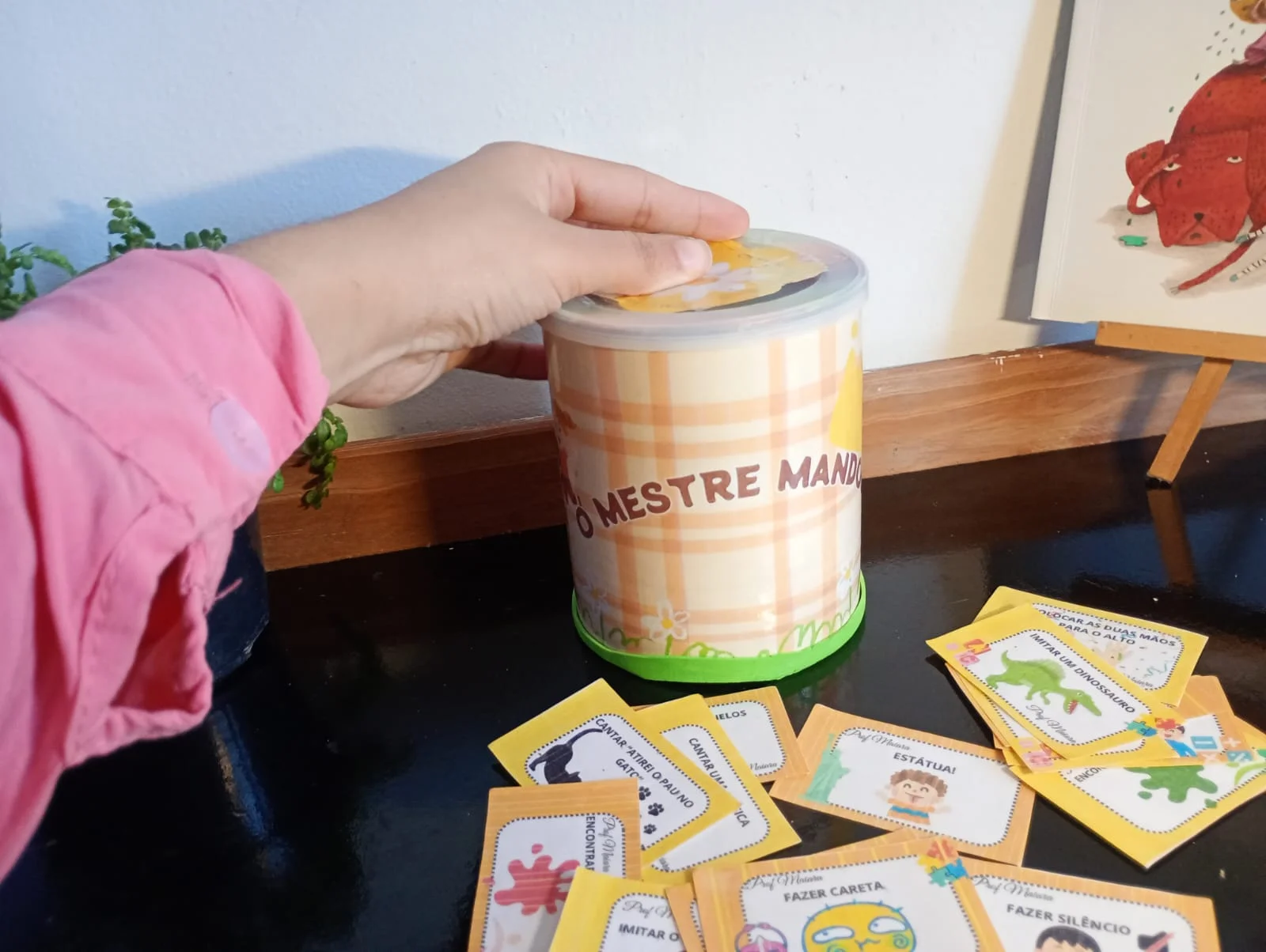 Jogo Educação Infantil e Anos iniciais - O mestre mandou — amostra 1: Jogo "O mestre mandou" para trabalhar atenção,…