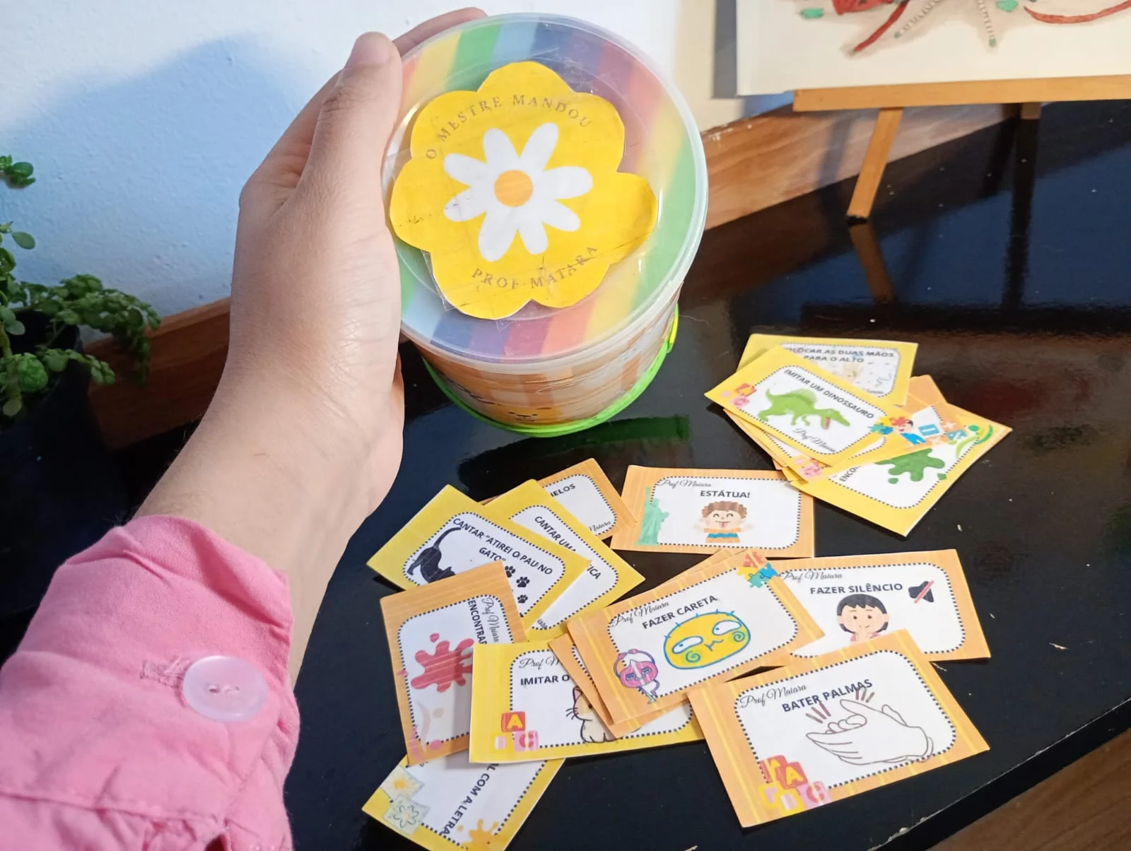 Jogo Educação Infantil e Anos iniciais - O mestre mandou — amostra 2: Jogo "O mestre mandou" para trabalhar atenção,…