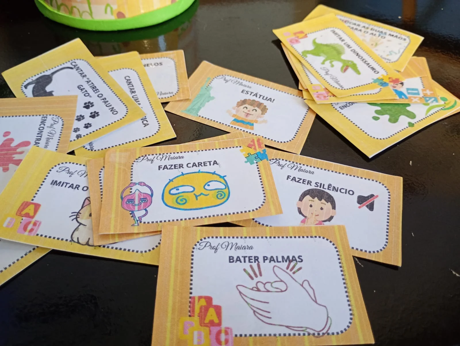 Jogo Educação Infantil e Anos iniciais - O mestre mandou — amostra 3: Jogo "O mestre mandou" para trabalhar atenção,…