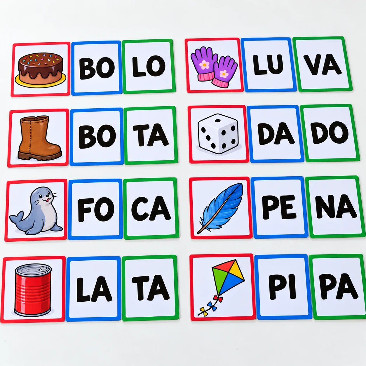Jogo Formando Palavras com Sílabas – Alfabetização 1º Ano — amostra 2: Jogo de formação de palavras com sílabas para… Jogo Formando Palavras com Sílabas – Alfabetização 1º Ano — amostra 2: Jogo de formação de palavras com sílabas para…