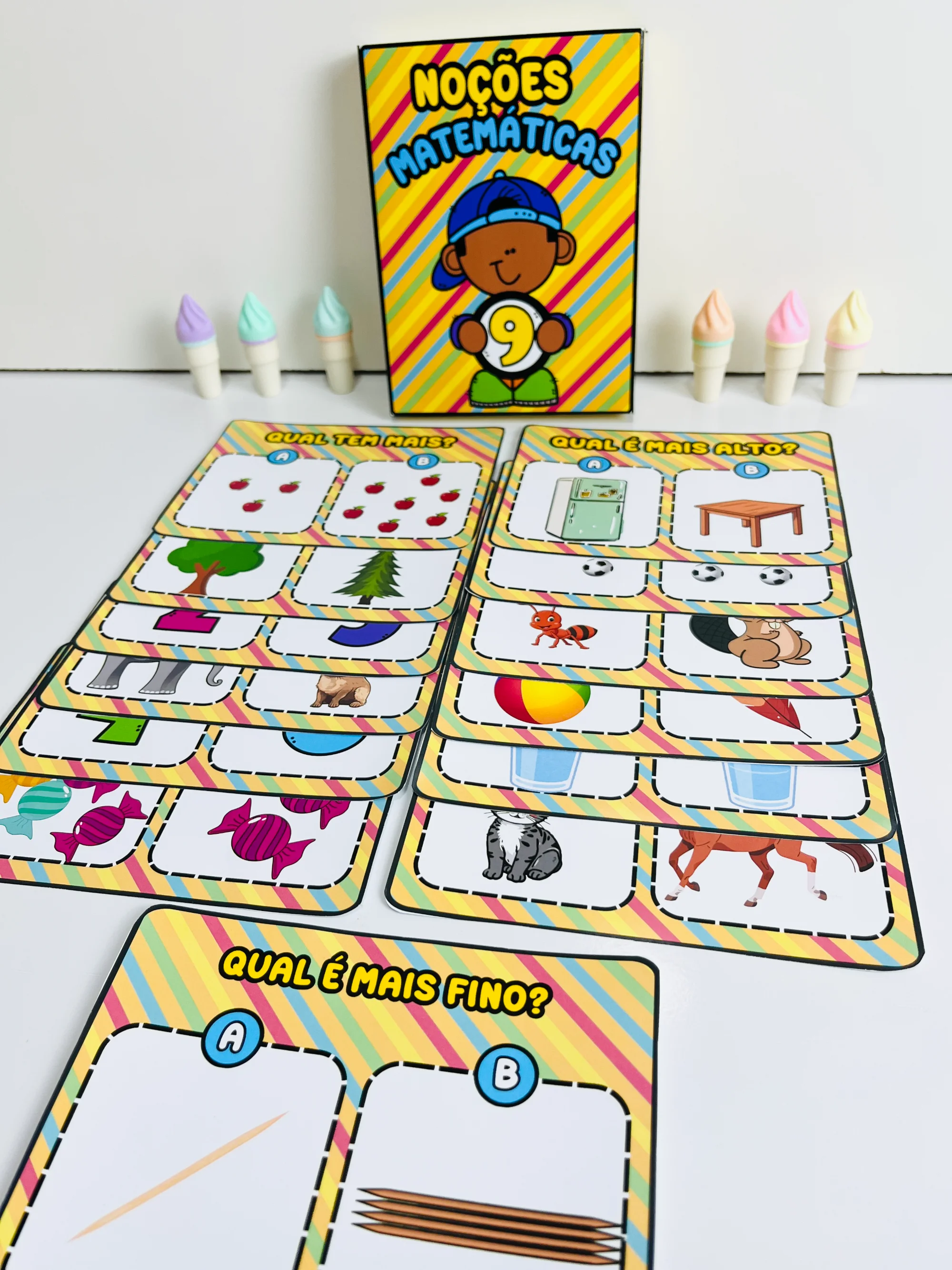 JOGO MATEMÁTICO – NOÇÕES BÁSICAS: APRENDER BRINCANDO! ANOS INICIAIS — amostra 7: O Jogo Matemático – Noções Básicas foi… JOGO MATEMÁTICO – NOÇÕES BÁSICAS: APRENDER BRINCANDO! ANOS INICIAIS — amostra 7: O Jogo Matemático – Noções Básicas foi…