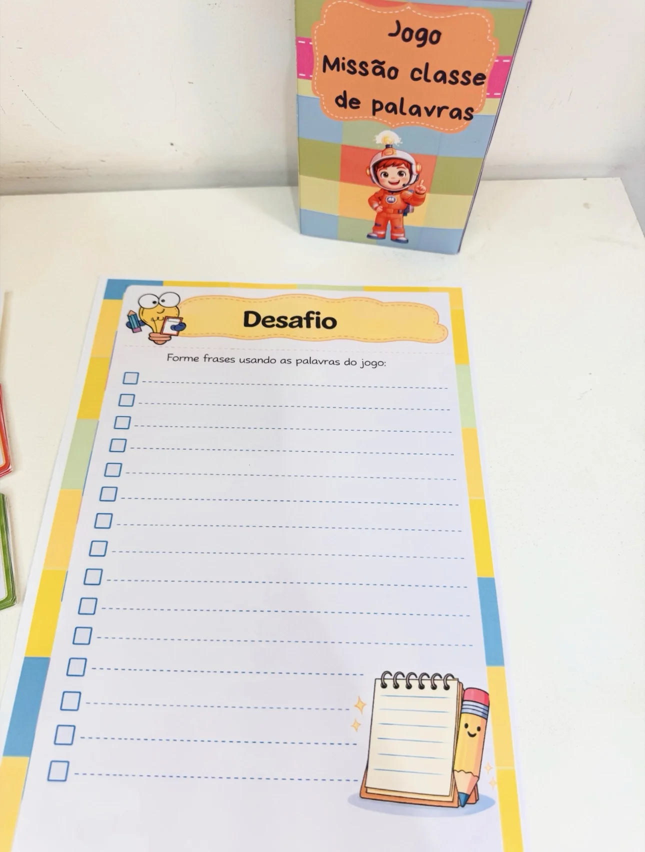 Jogo Missão Classes de Palavras — amostra 2: 📚✨ Jogo Missão Classe de palavras Professor(a), quer ensinar classes…