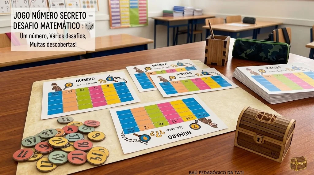 Jogo Número Secreto – Desafio Matemático — amostra 3: Um jogo matemático que transforma cada número sorteado em uma nova… Jogo Número Secreto – Desafio Matemático — amostra 3: Um jogo matemático que transforma cada número sorteado em uma nova…