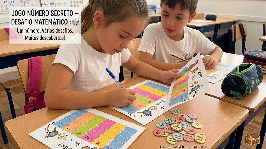 Jogo Número Secreto – Desafio Matemático — capa do material