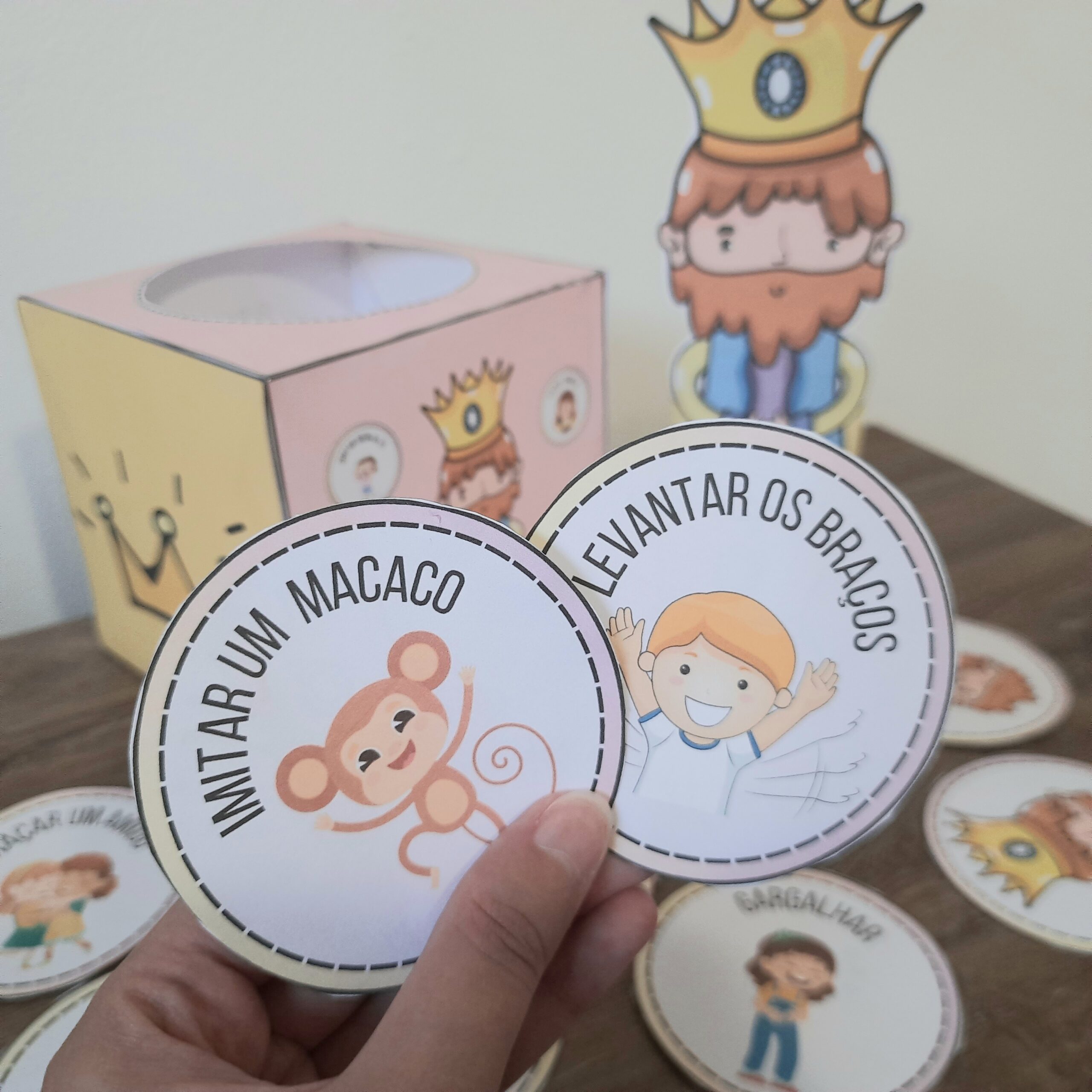 Jogo O Rei Mandou: material para imprimir na Educação Infantil — amostra 4: Para quem é indicado