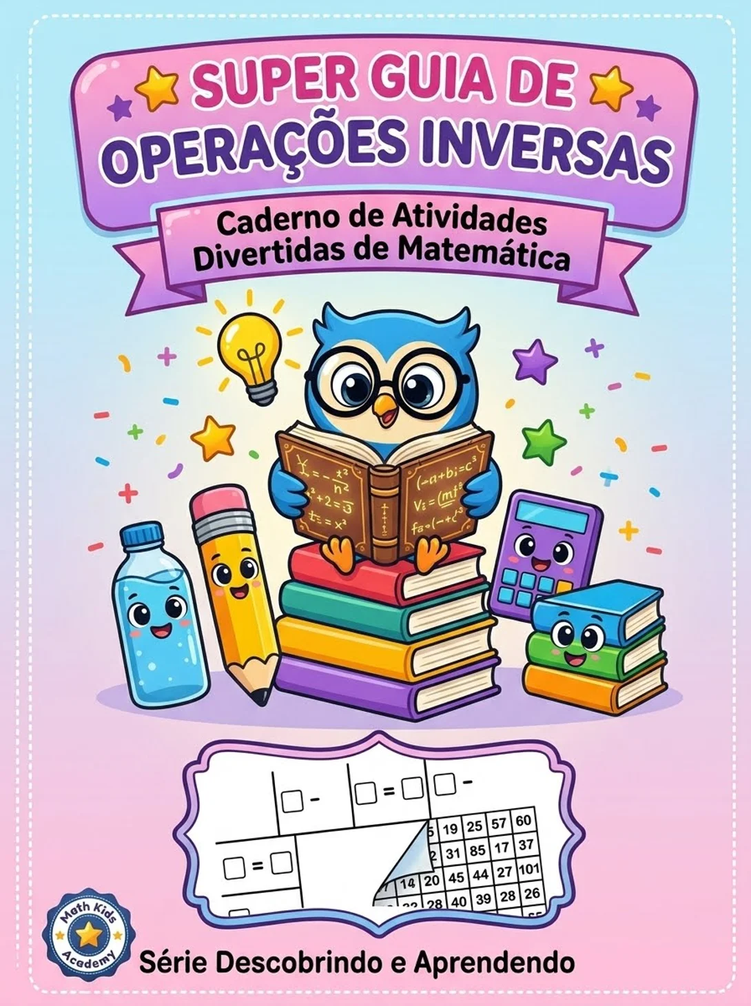 Jogo Operação Inversa - Atividade Prática de Matemática — capa do material