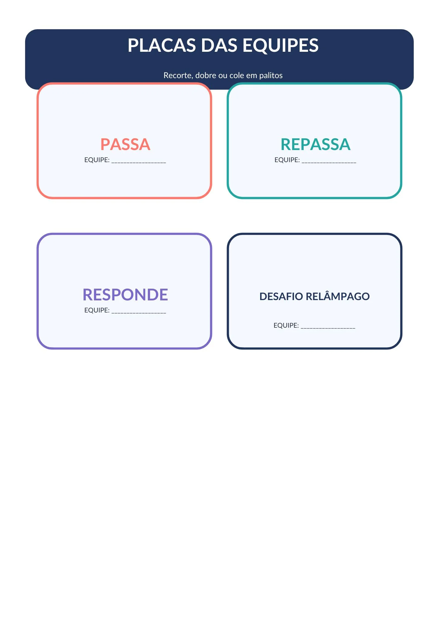 Jogo Passa ou Repassa de Alfabetização: Atividade Educativa — amostra 4: Jogo Passa ou Repassa interativo para…