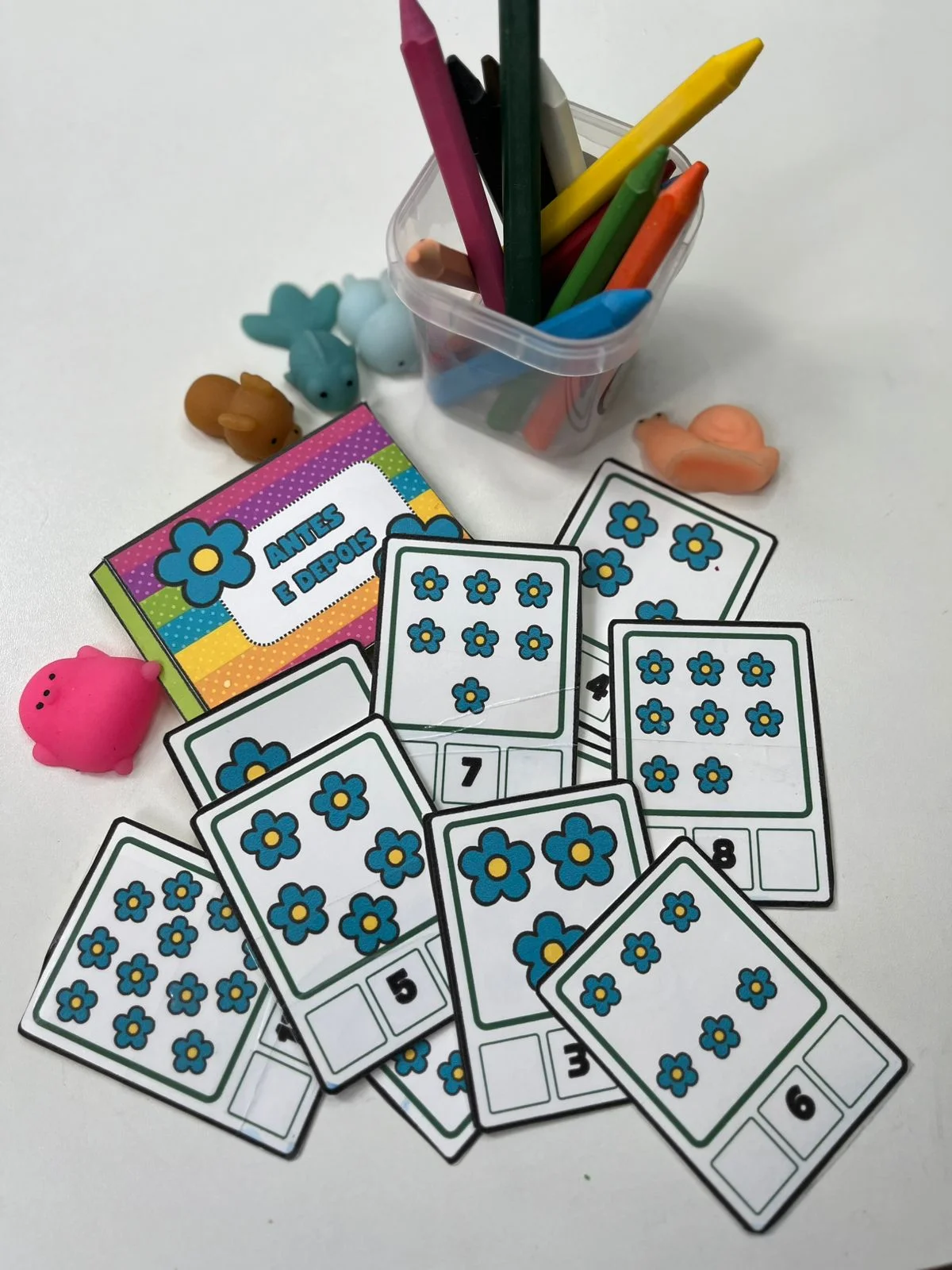 ✨ Jogo Pedagógico: Antes e Depois/Ed. Infantil | º 1ano | Reforço — amostra 6: O Antes e Depois é um jogo de cartas com…