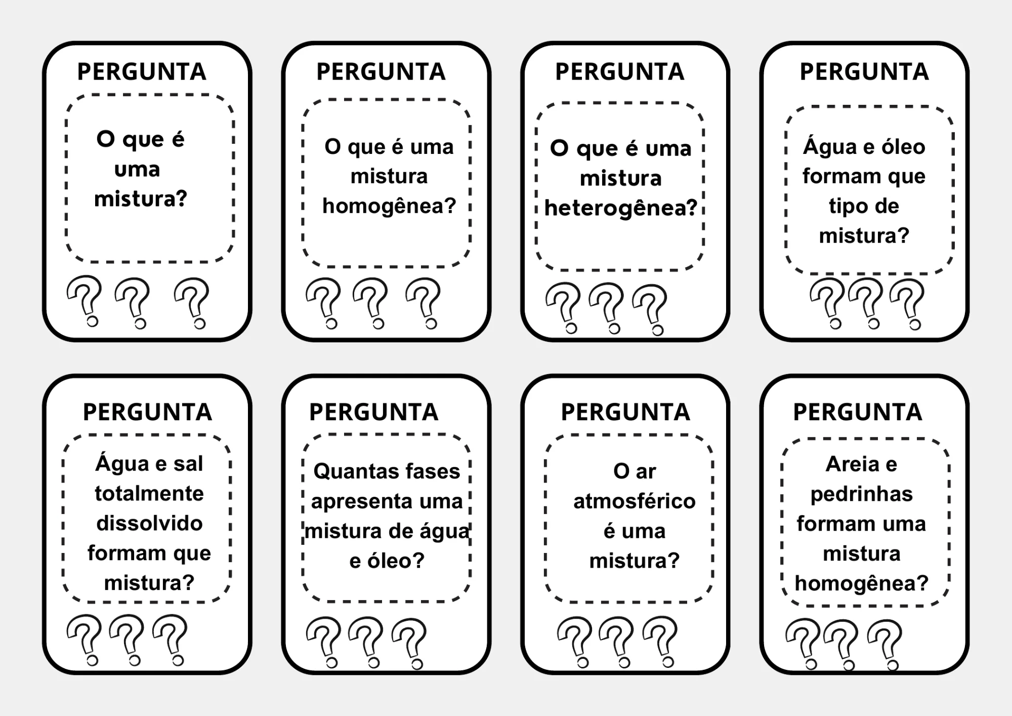 Jogo Pedagógico Desafio das Misturas (6º Ano): BNCC em PDF — amostra 1: Transforme suas aulas de Ciências do 6º ano em uma…