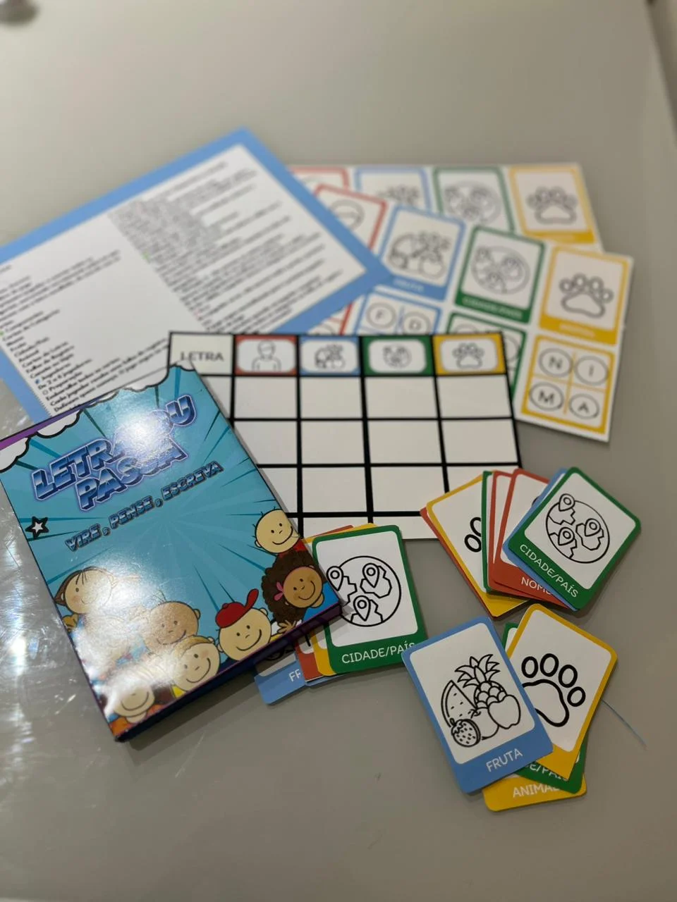 JOGO PEDAGÓGICO LETRA OU PASSA 2° e 3°ano — amostra 1: O Letra ou Passa é um jogo pedagógico que estimula as crianças a…