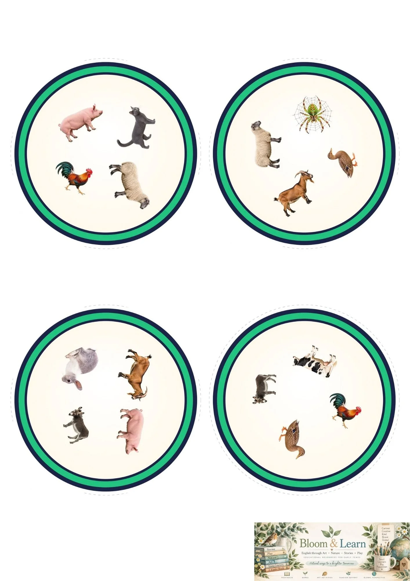 Jogo Piscou, Achou! - Animais da fazenda - Encontre os pares! — amostra 2: ✨ Por que você vai adorar esse material? Jogo Piscou, Achou! - Animais da fazenda - Encontre os pares! — amostra 2: ✨ Por que você vai adorar esse material?
