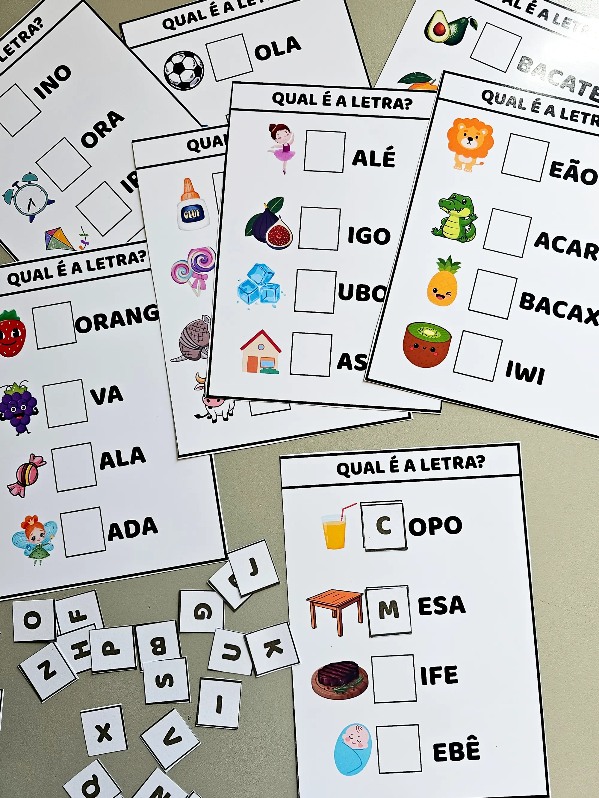 🔤 JOGO QUAL É A LETRA? - ALFABETIZAÇÃO INICIAL — Alfabetização para Educação Infantil: Com o Jogo Qual é a Letra
