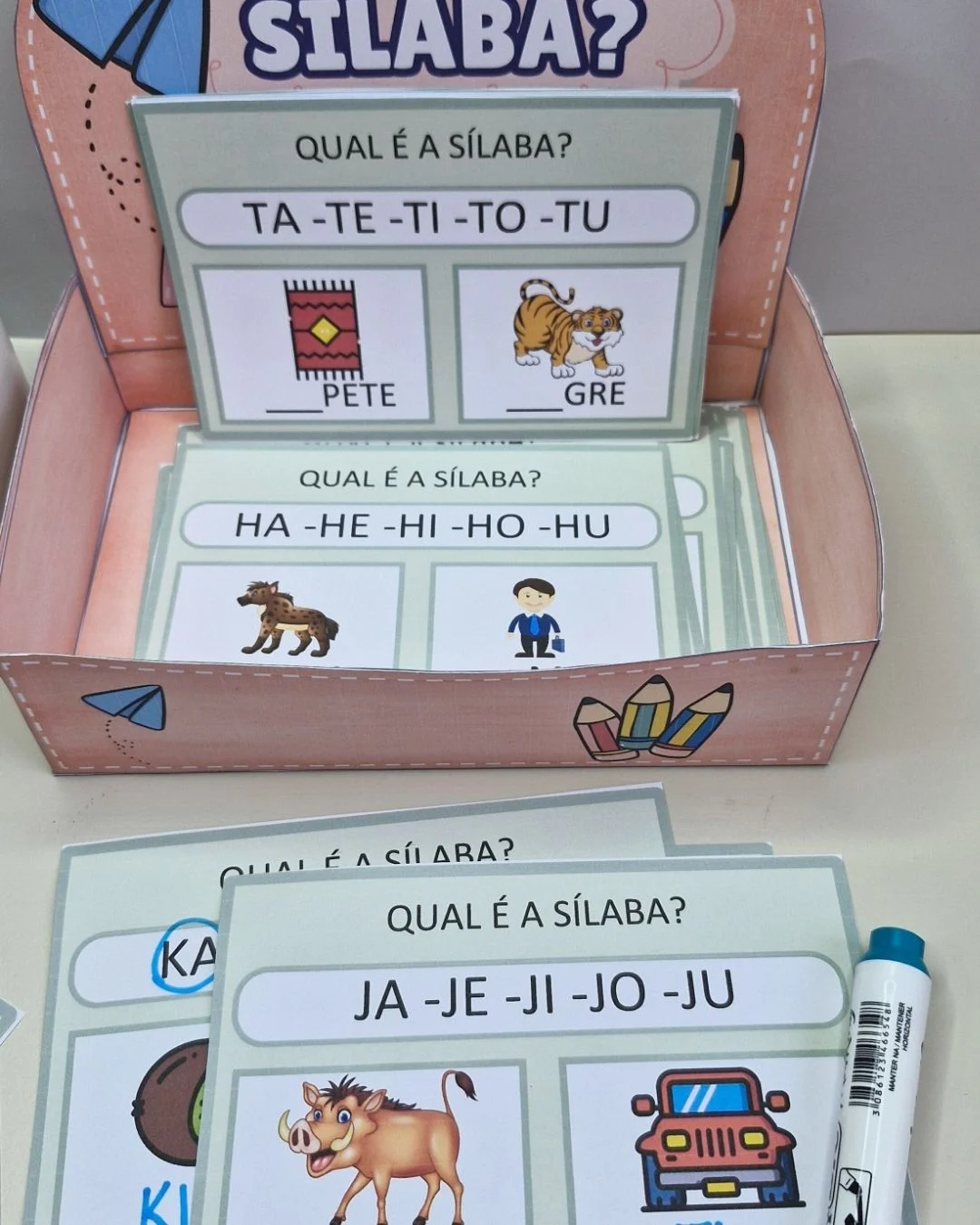Jogo Qual é a Sílaba? – Alfabetização com Sílabas Simples — amostra 2: O Jogo Qual é a Sílaba