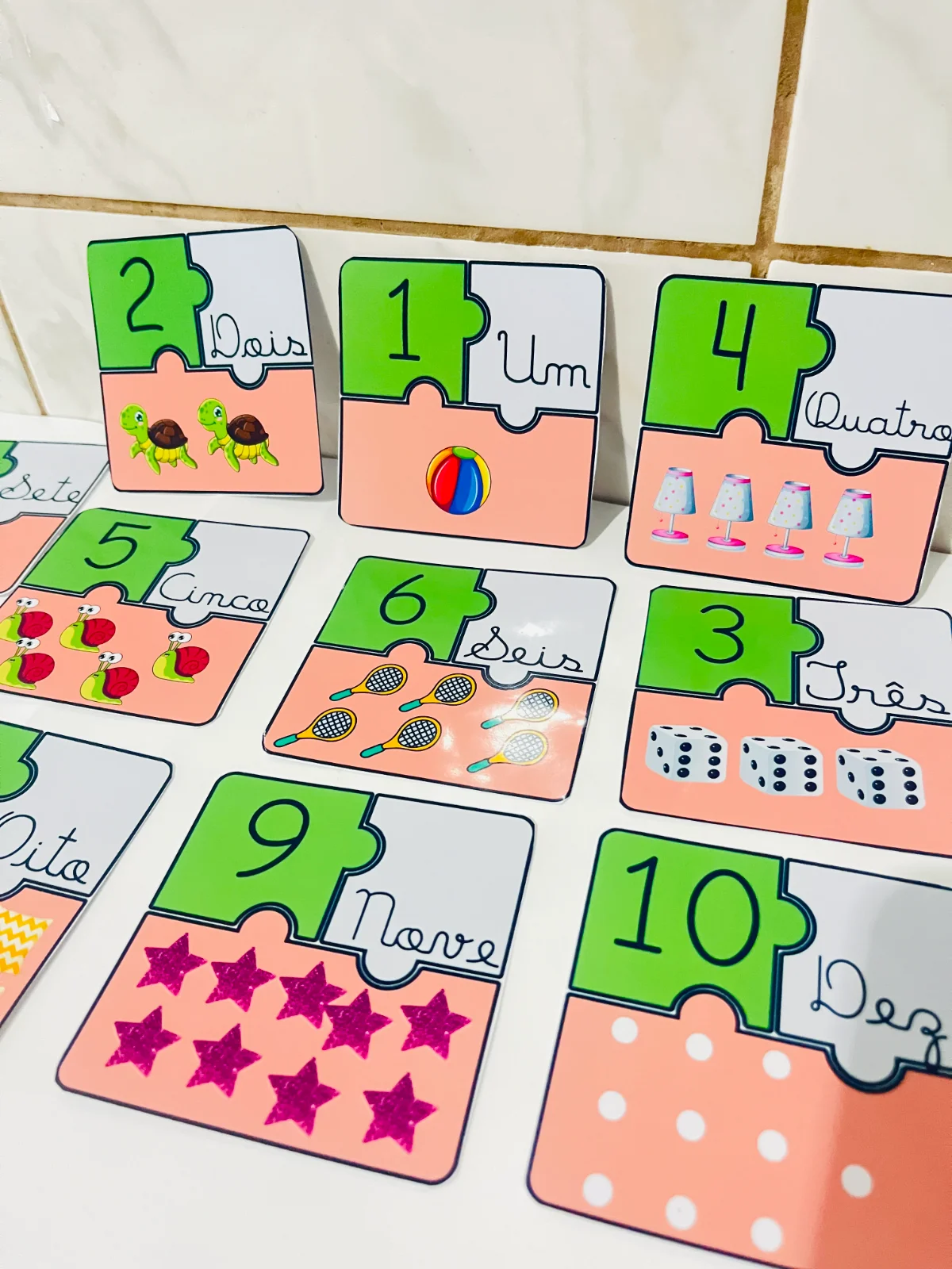 Jogo Quebra Cabeça dos Números Educação Infantil — amostra 1: Transforme o ensino dos números em uma brincadeira educativa… Jogo Quebra Cabeça dos Números Educação Infantil — amostra 1: Transforme o ensino dos números em uma brincadeira educativa…