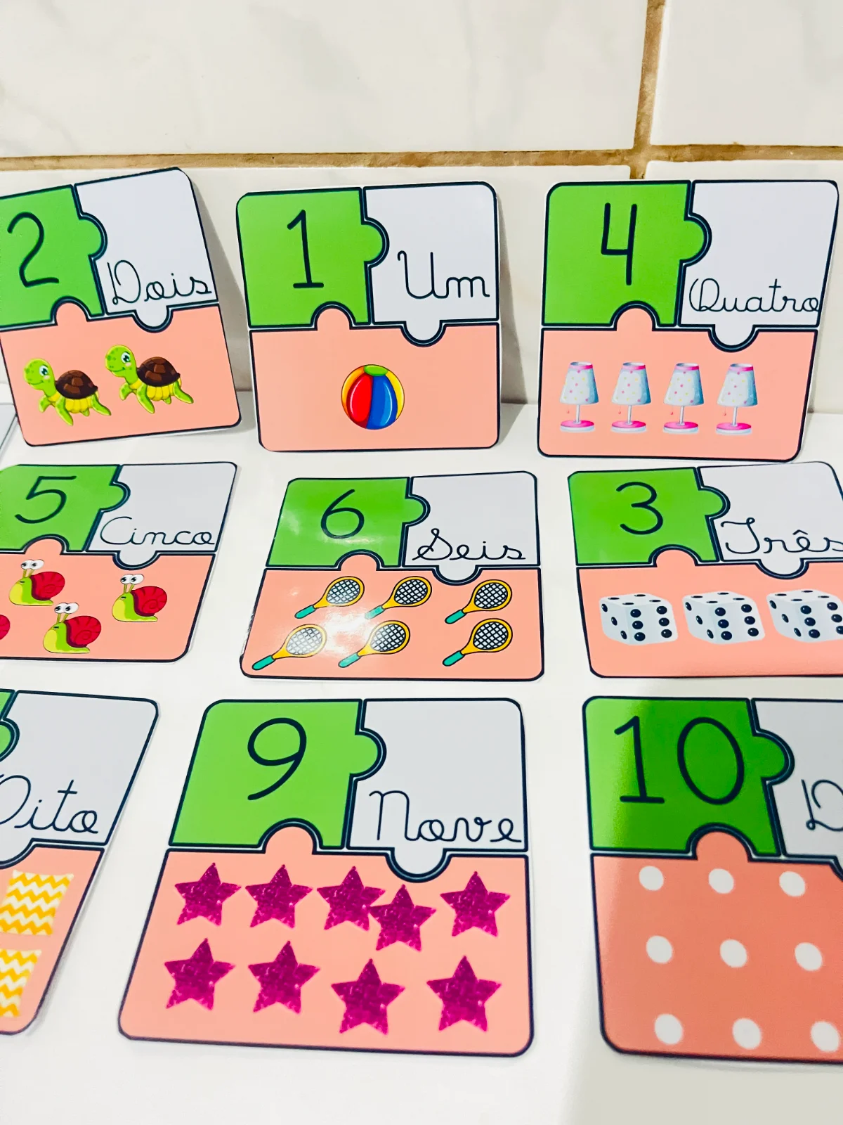 Jogo Quebra Cabeça dos Números Educação Infantil — amostra 2: Transforme o ensino dos números em uma brincadeira educativa… Jogo Quebra Cabeça dos Números Educação Infantil — amostra 2: Transforme o ensino dos números em uma brincadeira educativa…