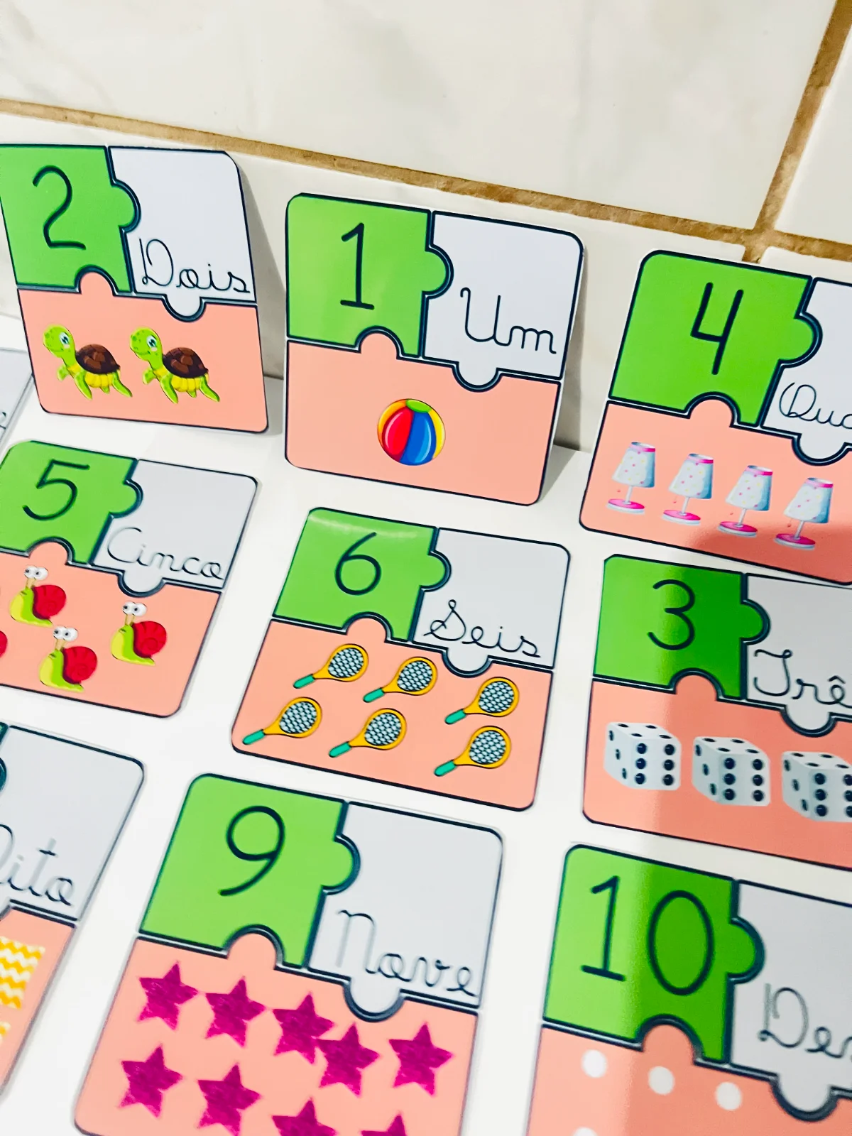 Jogo Quebra Cabeça dos Números Educação Infantil — amostra 4: Transforme o ensino dos números em uma brincadeira educativa… Jogo Quebra Cabeça dos Números Educação Infantil — amostra 4: Transforme o ensino dos números em uma brincadeira educativa…