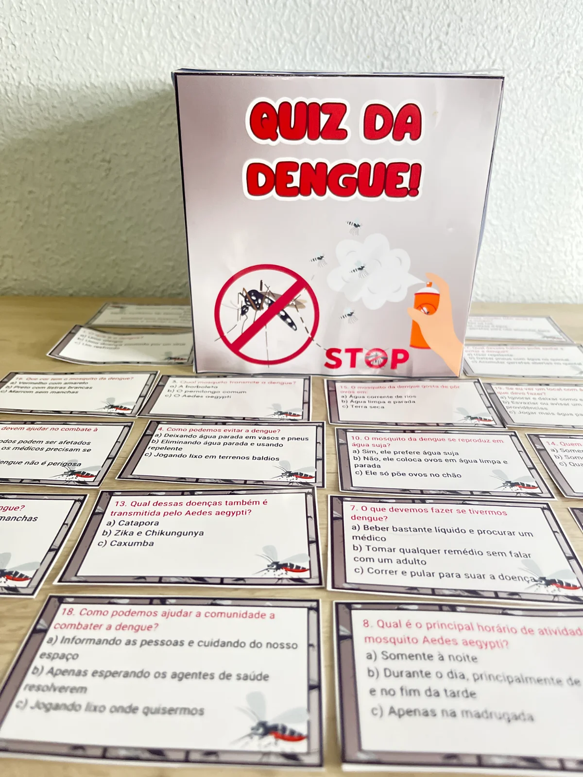 ✅JOGO Quizz da Dengue - EDUCAÇÃO INFANTIL E ENSINO FUNDAMENTAL — amostra 3: ✅Quizz da Dengue ✅Transforme a aprendizagem em…