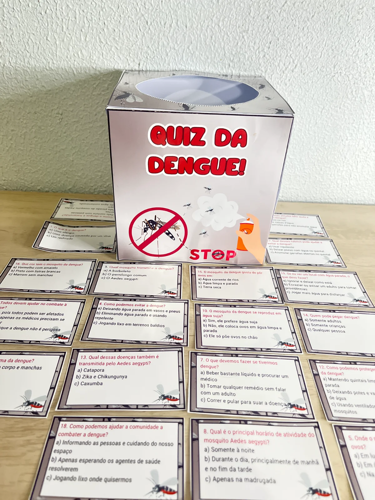 ✅JOGO Quizz da Dengue - EDUCAÇÃO INFANTIL E ENSINO FUNDAMENTAL — amostra 4: ✅Quizz da Dengue ✅Transforme a aprendizagem em…
