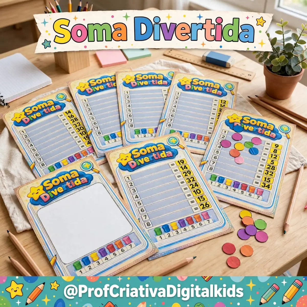 Jogo Soma Divertida - Matemática Anos Iniciais — Matemática para 1º ano: Se seus alunos ainda têm dificuldade com soma……