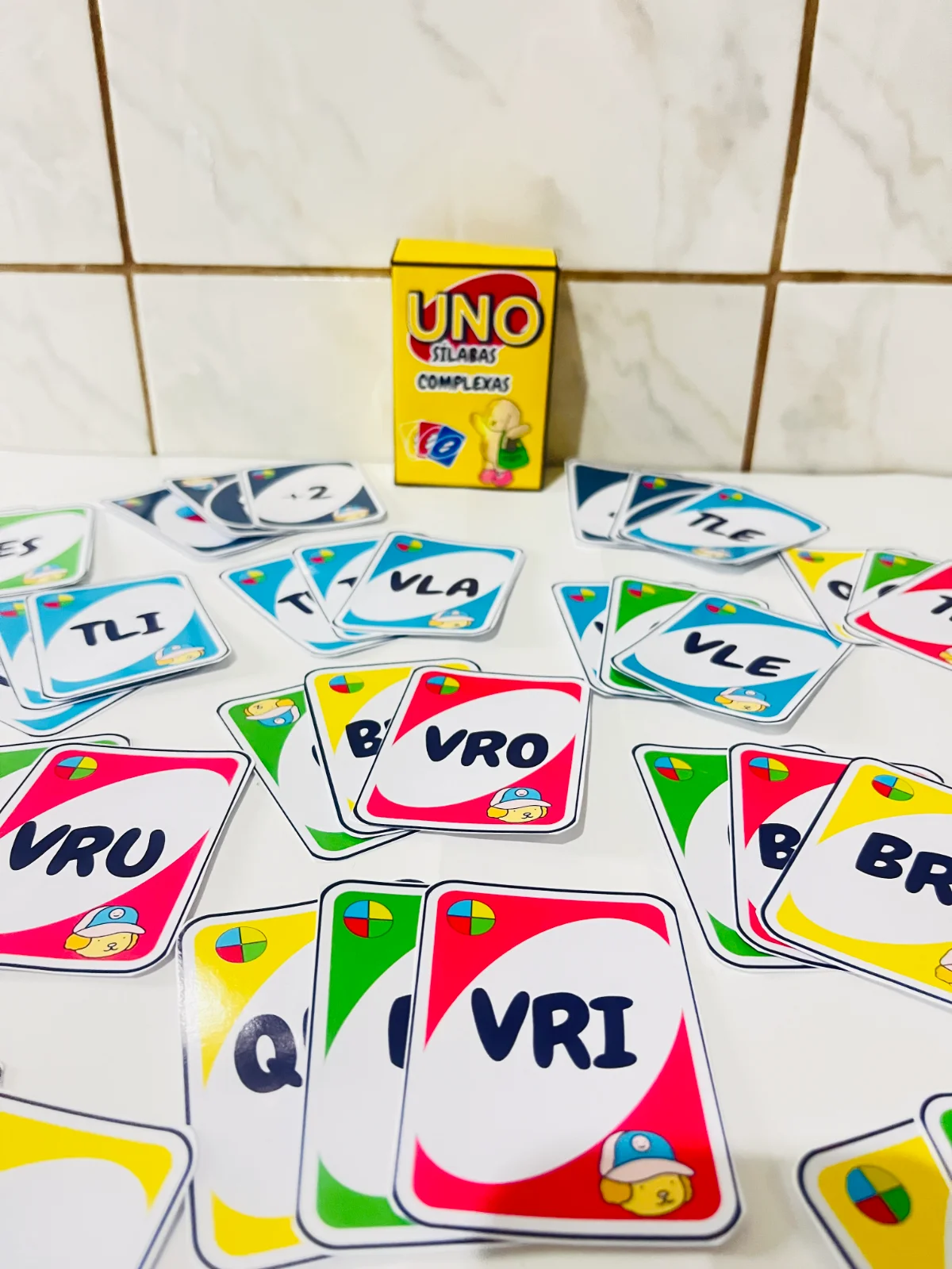 Jogo Uno das Sílabas Simples 1º ano ensino fundamental — amostra 1: Chegou o recurso perfeito para você que busca trabalhar…
