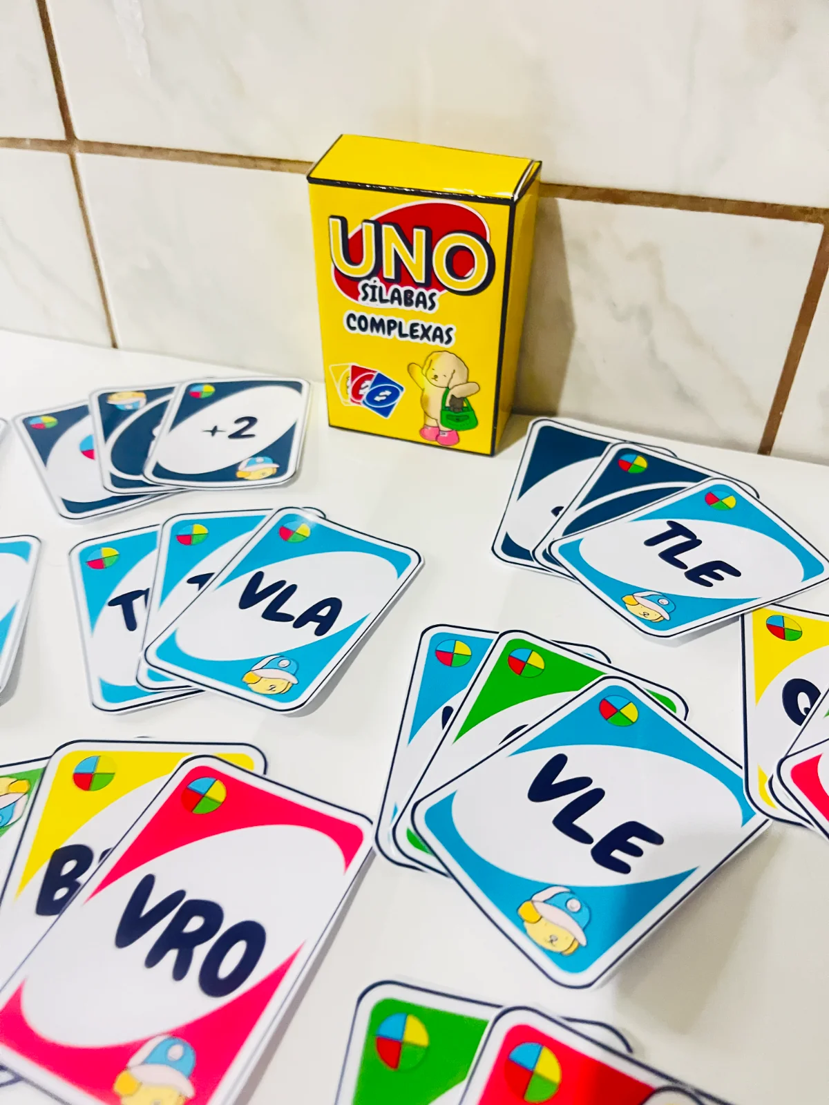 Jogo Uno das Sílabas Simples 1º ano ensino fundamental — amostra 2: Chegou o recurso perfeito para você que busca trabalhar…