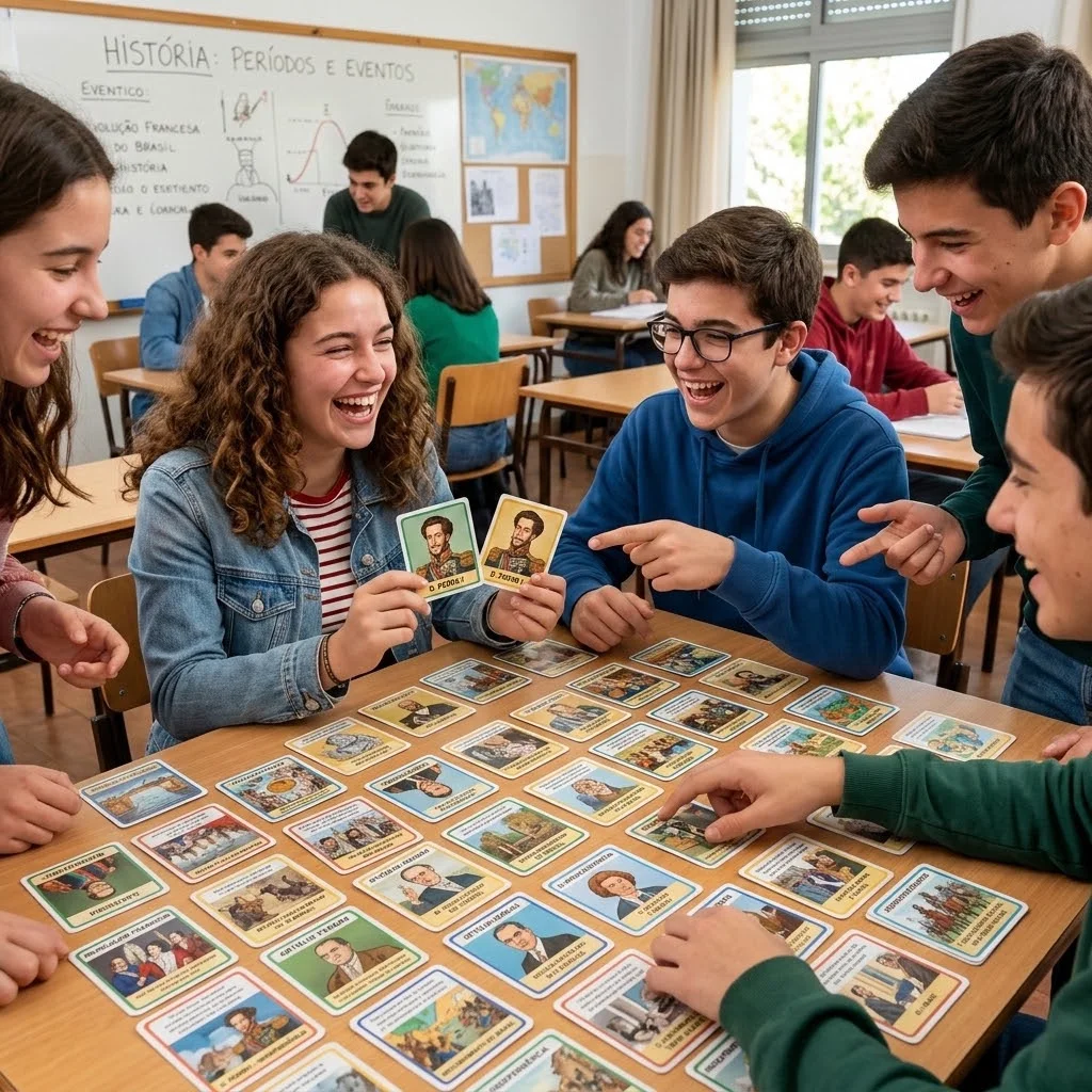 Jogos de memória- coleção com 60 jogos prontos — amostra 3: Coleção de jogos da memória focados em História, incluindo…