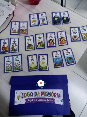 Jogos pedagógicos de gramática, tabuada para imprimir — amostra 1: O que é
