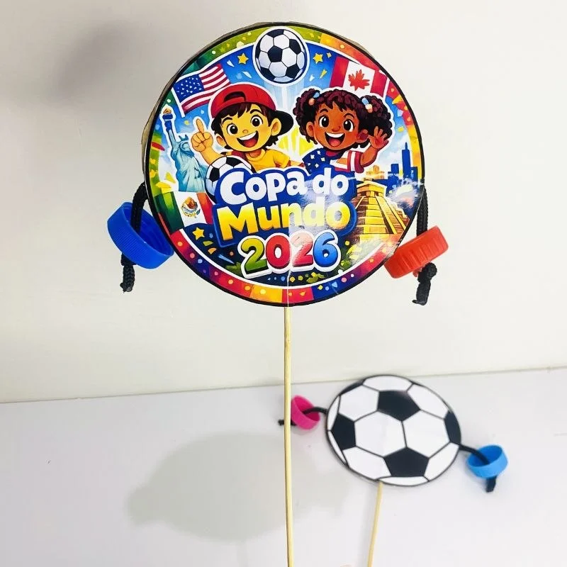 Kabuletê Copa do Mundo 2026 | Lembrancinha Futebol para Imprimir — amostra 2: A lembrancinha perfeita para deixar a Copa…
