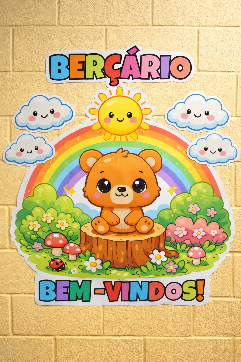 Kit 1º dia de aula para berçário: ursinhos – Material Pedagógico — capa do material