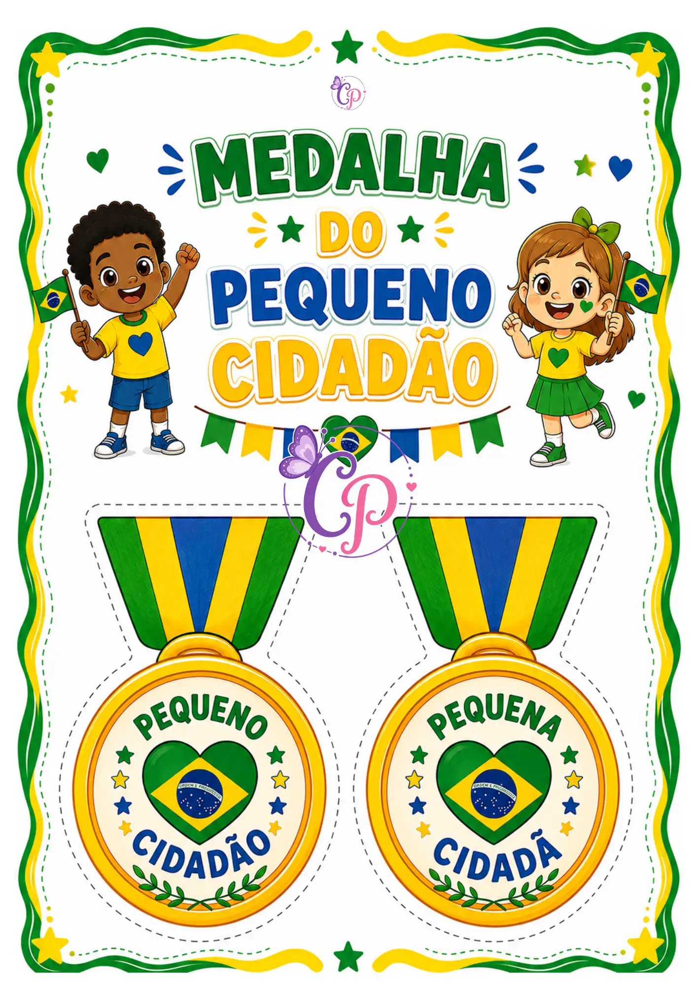 KIT 7 DE SETEMBRO ATIVIDADES + ORNAMENTOS - EDUCAÇÃO INFANTIL — amostra 2: 💚💛 O kit inclui fichas de atividade de…