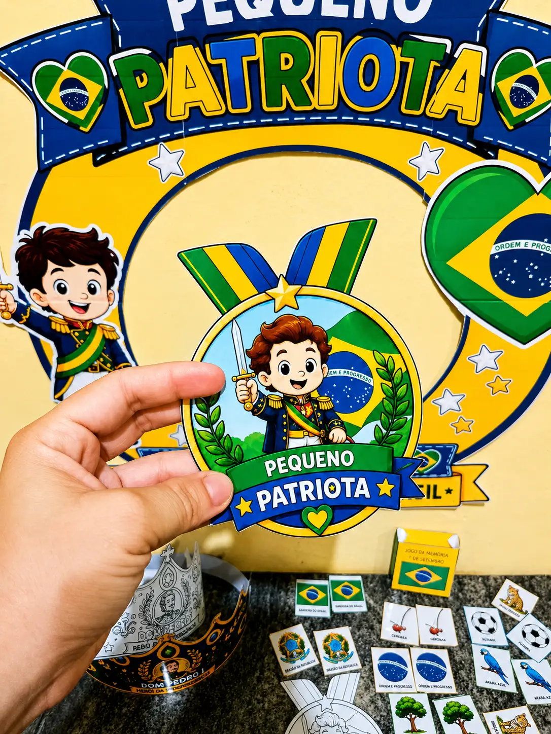 Kit 7 de Setembro Pequeno Patriota | Atividades para Imprimir — amostra 4: O Mini Kit 7 de Setembro – Pequeno Patriota…