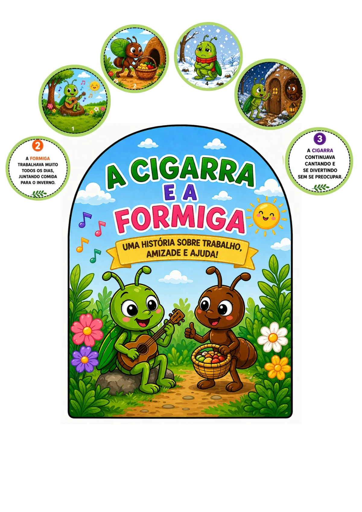 KIT A CIGARRA E A FORMIGA ✨ — amostra 1: História + Atividades educativas Um material completo e encantador para trabalhar… KIT A CIGARRA E A FORMIGA ✨ — amostra 1: História + Atividades educativas Um material completo e encantador para trabalhar…