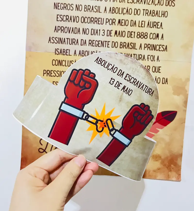 Kit Abolição da Escravatura: Material para os Anos Iniciais — amostra 2: O que vem no material