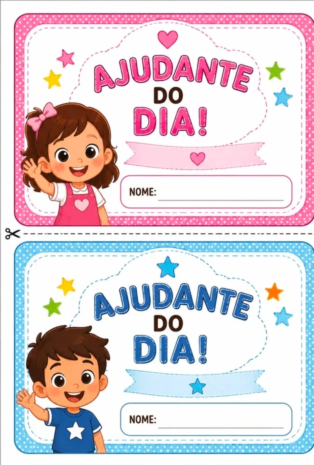 KIT AJUDANTES DO DIA 🩷💙 Um kit pedagógico lúdico 🌟 PDF PLR — amostra 2: 💙🩷 KIT AJUDANTES DO DIA 🩷💙 Um kit pedagógico…