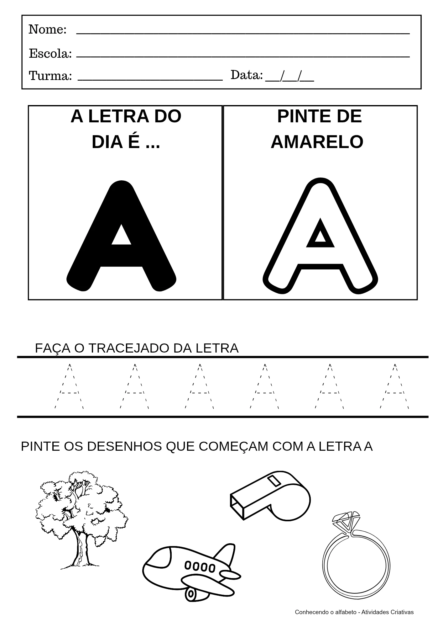 Kit Alfabeto + Certificado | Educação Infantil — capa do material