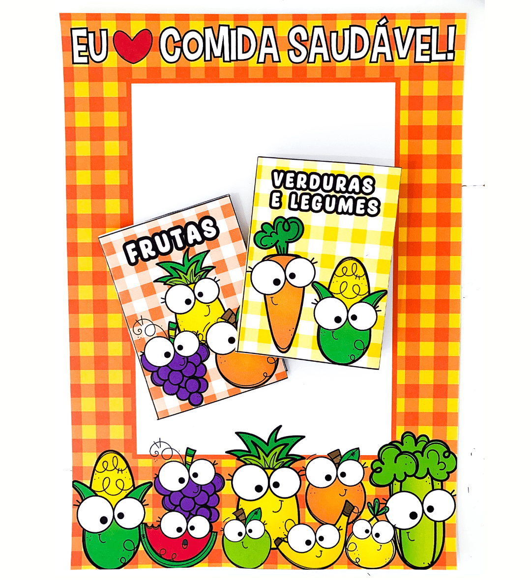 Kit Alimentação Saudável para Educação Infantil em PDF — amostra 2: O que vem no material