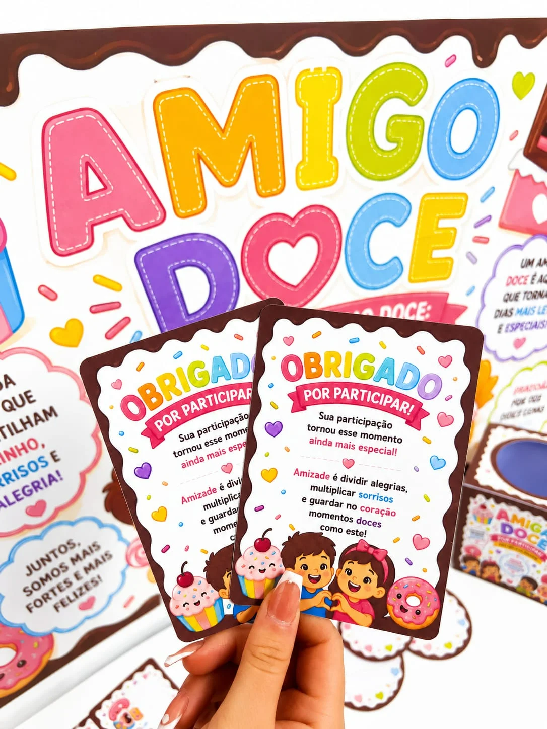 Kit Amigo Doce – Atividades para Imprimir — amostra 1: Sobre o Kit Amigo Doce