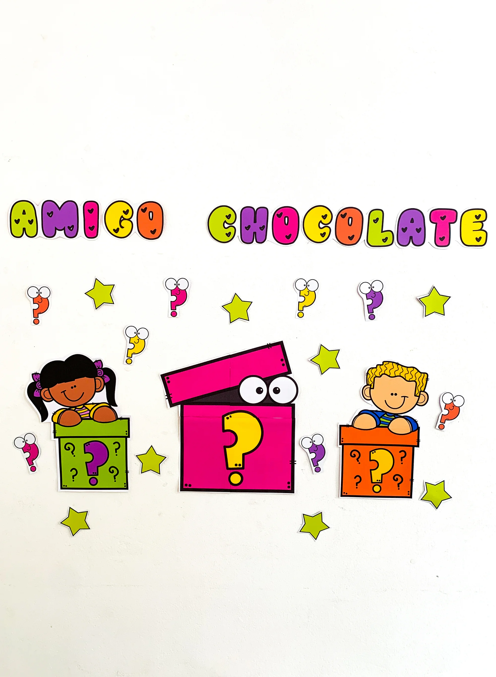 Kit Amigo Secreto e Amigo Chocolate de Fim de Ano — Alfabetização para Educação Infantil: Kit 3 em 1: Amigo Secreto, Amigo…