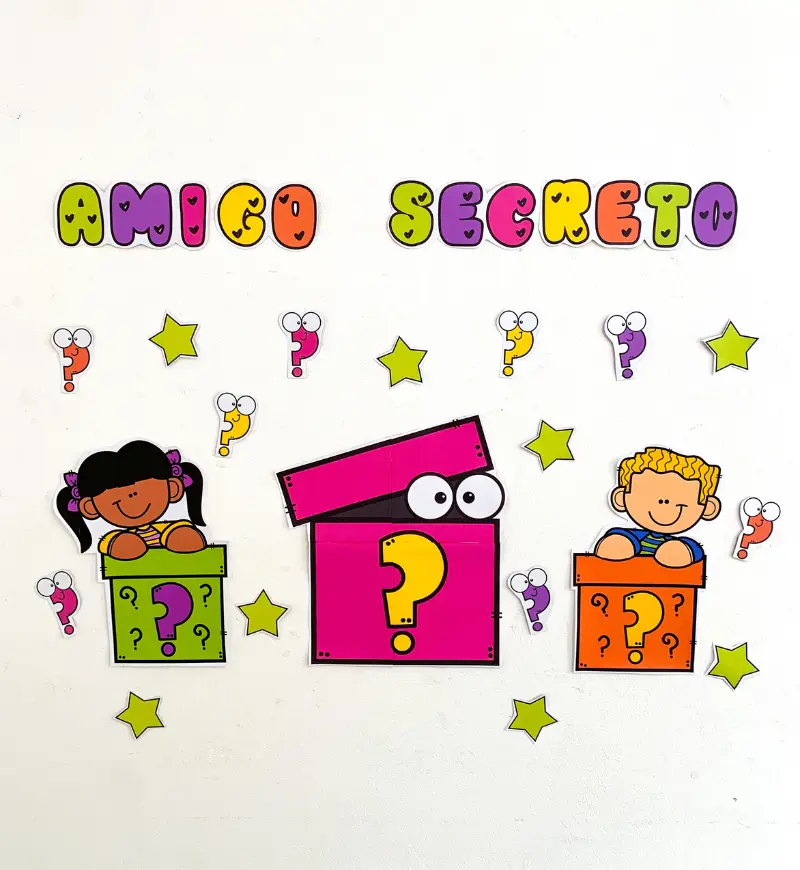 Kit Amigo Secreto/Oculto – PDF para Imprimir — amostra 4: Kit Amigo Fim de Ano - A Diversão Está Garantida Kit Amigo Secreto/Oculto – PDF para Imprimir — amostra 4: Kit Amigo Fim de Ano - A Diversão Está Garantida