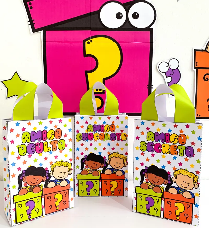 Kit Amigo Secreto/Oculto – PDF para Imprimir — amostra 5: Kit Amigo Fim de Ano - A Diversão Está Garantida Kit Amigo Secreto/Oculto – PDF para Imprimir — amostra 5: Kit Amigo Fim de Ano - A Diversão Está Garantida