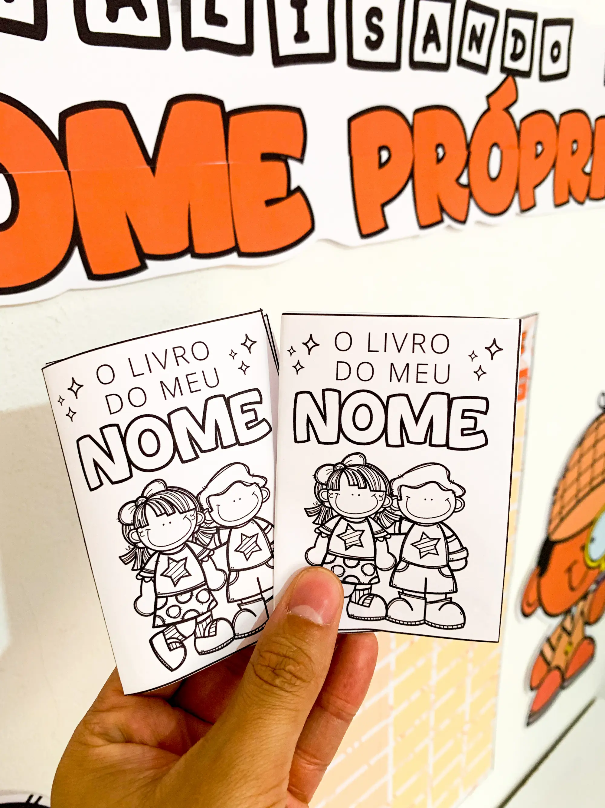 Kit Analisando o Nome Próprio | Educação Infantil — amostra 1: O que vem no material
