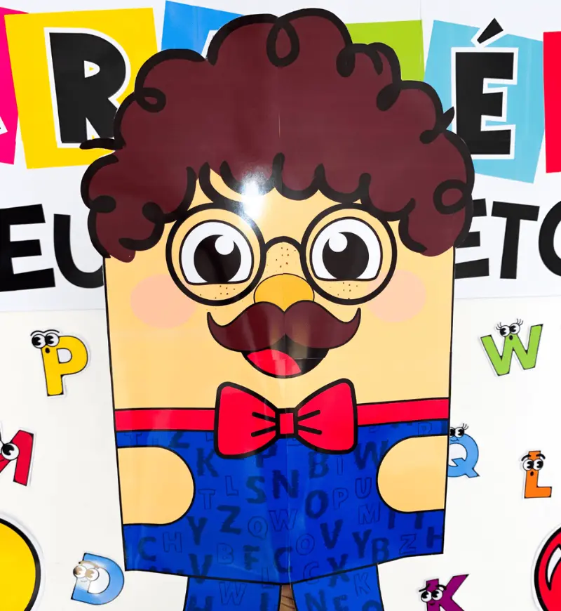 Kit Aniversário do Seu Alfabeto em PDF para Educação Infantil — amostra 2: O que vem no material