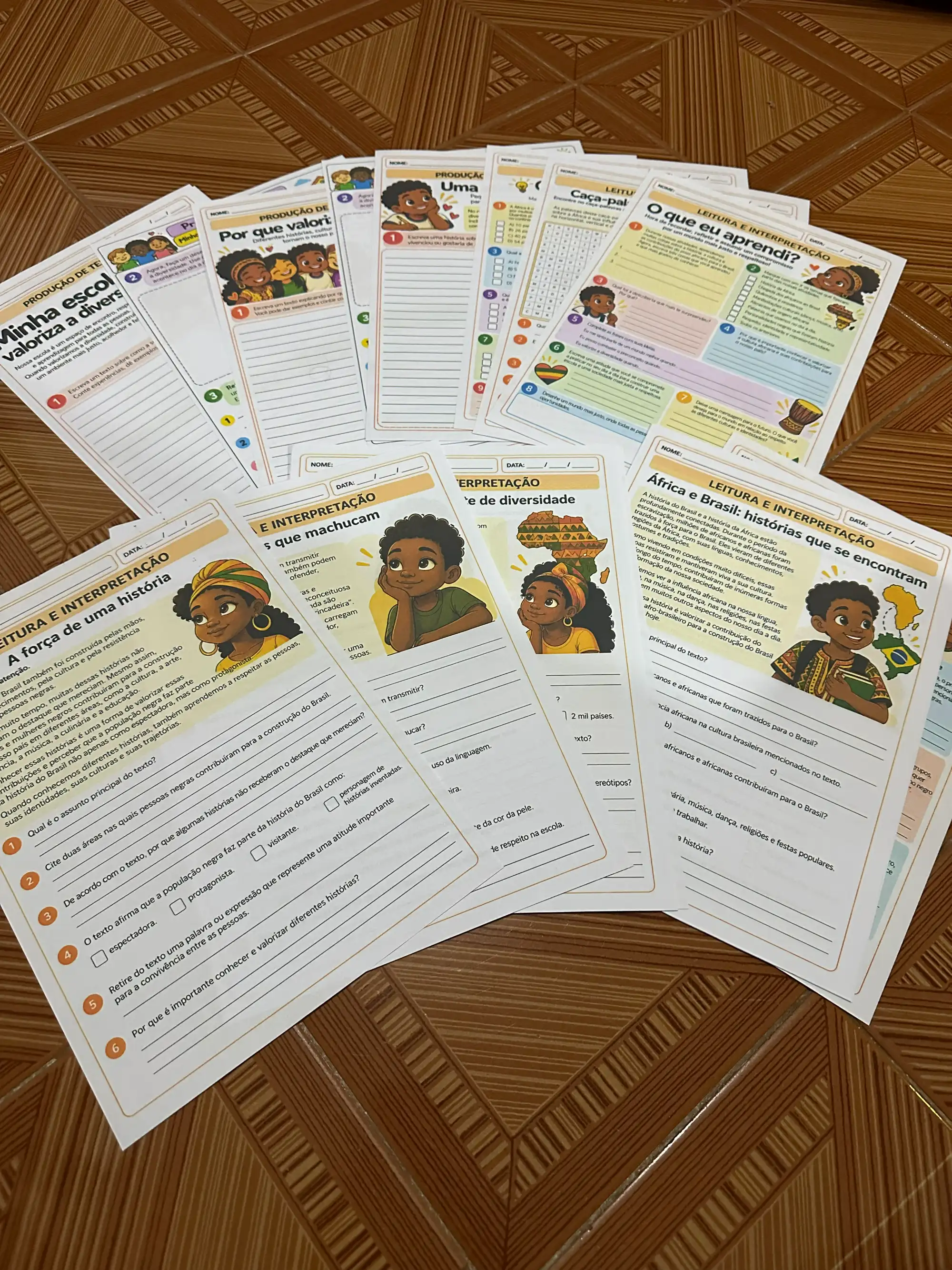 15 Atividades de Consciência Negra + 3 produções de texto — Português para 3º ano: Atividades de Consciência Negra 3º ao 5º…